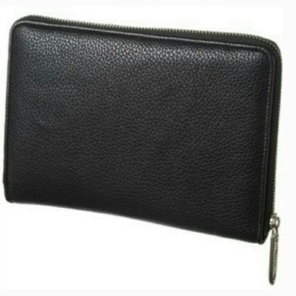 3.1 Phillip Lim for Target Black Leather Zip-Around Wallet